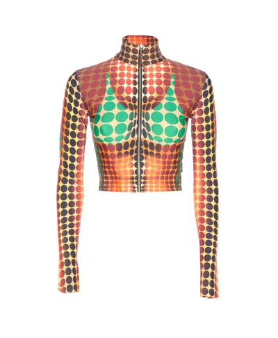 Jean Paul Gaultier Top In Multi