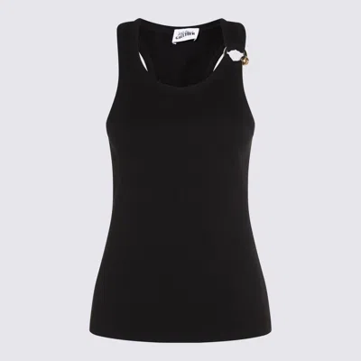 Jean Paul Gaultier Top Nero In Black