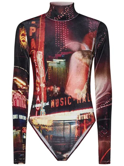 JEAN PAUL GAULTIER JEAN PAUL GAULTIER THE VELVET PIGALLE BODYSUIT