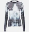 Jean Paul Gaultier Top Con Stampa Squeletor In Multicolor