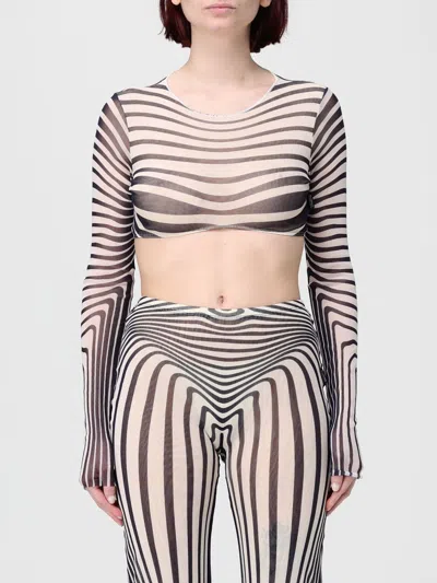 Jean Paul Gaultier 탑  여성 색상 에크루 In Black