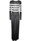 Jean Paul Gaultier Abito In Black White