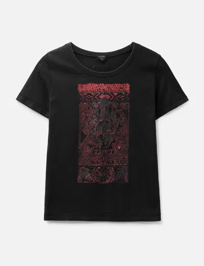 Jean Paul Gaultier Tribal Baby T-shirt In Black