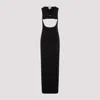 Jean Paul Gaultier Madonna Inspired Long Dress In Black