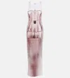 JEAN PAUL GAULTIER TROMPE L'OEIL COTTON-BLEND MAXI DRESS
