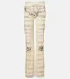 Jean Paul Gaultier Tulle Pants In Multicoloured