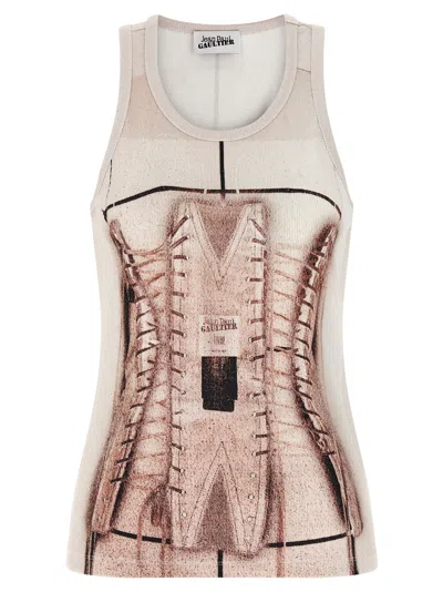 Jean Paul Gaultier Trompe L'oeil Top