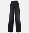 Jean Paul Gaultier Jeans With 'body Marini In Vintage Black/white/white