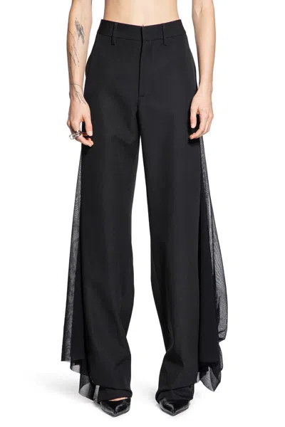 Jean Paul Gaultier Trousers In Black