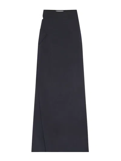 Jean Paul Gaultier Cut-out Pocket Trousers In Blue