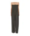 Jean Paul Gaultier Tube Top Jumpsuit In Black