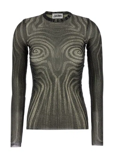 JEAN PAUL GAULTIER JEAN PAUL GAULTIER TULLE TOP