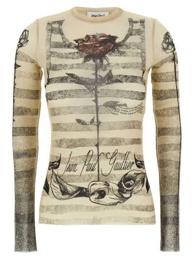 JEAN PAUL GAULTIER JEAN PAUL GAULTIER TULLE TOP