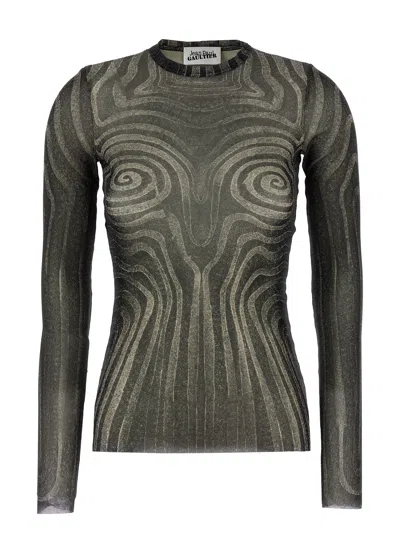 JEAN PAUL GAULTIER TULLE TOP