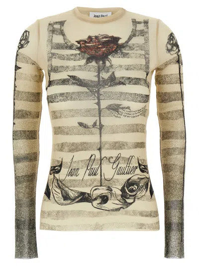 JEAN PAUL GAULTIER TULLE TOP