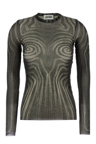 JEAN PAUL GAULTIER JEAN PAUL GAULTIER TULLE TOP