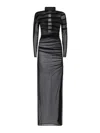 Jean Paul Gaultier Turtleneck With Flock  And Mariniere Dress