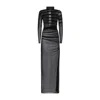 Jean Paul Gaultier Turtleneck With Flock "gaultiere" And "mariniere" Dress