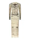 Jean Paul Gaultier Multicolor Tulle Dress