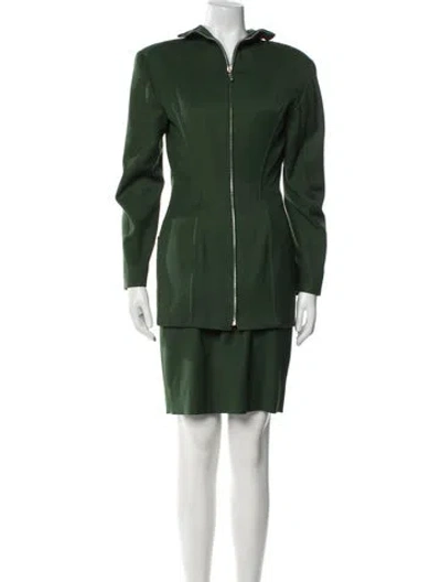 Pre-owned Jean Paul Gaultier Vintage 1985 Skirt Suit In Green