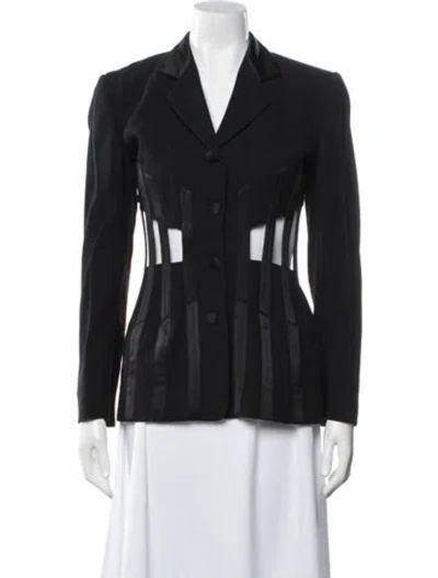 Pre-owned Jean Paul Gaultier Vintage 1989 Blazer In Black
