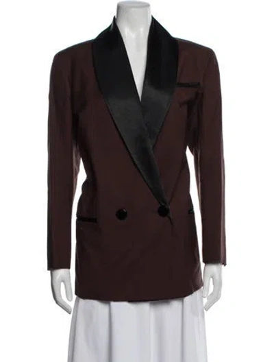 Pre-owned Jean Paul Gaultier Vintage 1989 Blazer In Black/brown