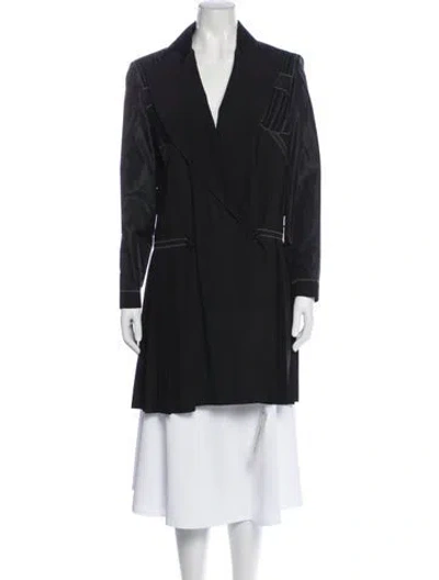 Pre-owned Jean Paul Gaultier Vintage 1989 Coat In Black