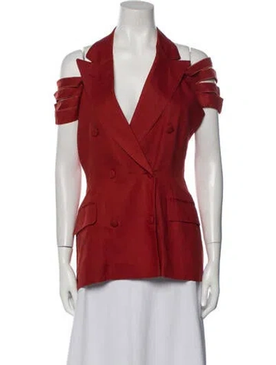 Pre-owned Jean Paul Gaultier Vintage 1989 Vest In Orange