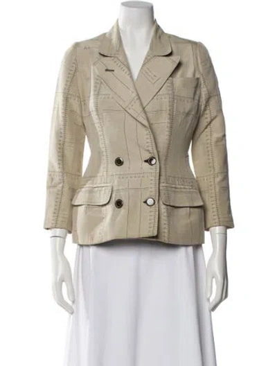 Pre-owned Jean Paul Gaultier Vintage 1990's Blazer In Neutral