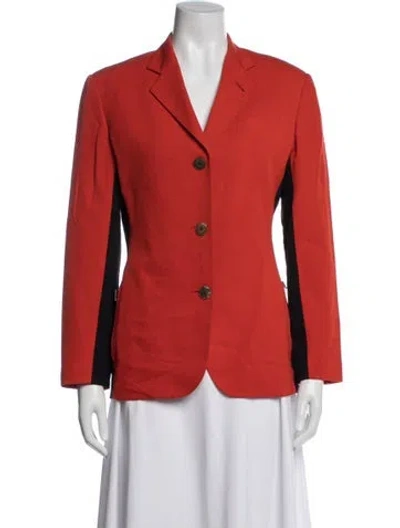 Pre-owned Jean Paul Gaultier Vintage 1990's Blazer In Red