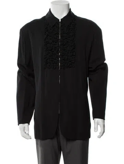 Pre-owned Jean Paul Gaultier Vintage 1990's Bomber Jacket In Black