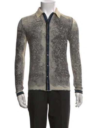 Pre-owned Jean Paul Gaultier Vintage 1990's Cardigan In Neutrals