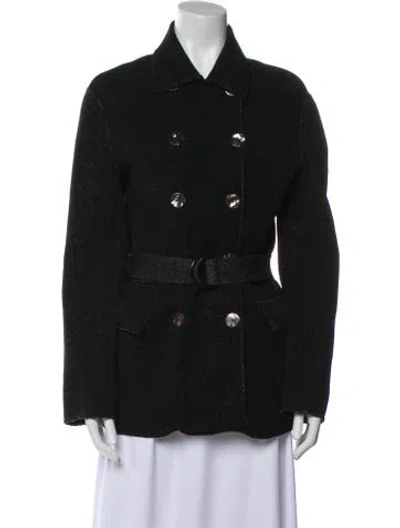 Pre-owned Jean Paul Gaultier Vintage 1990's Peacoat In Black