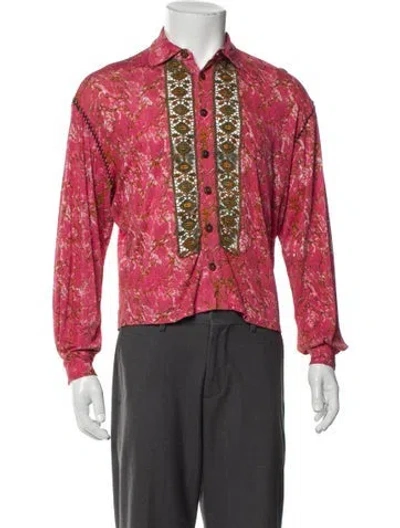 Pre-owned Jean Paul Gaultier Vintage 1990's Shirt In Red