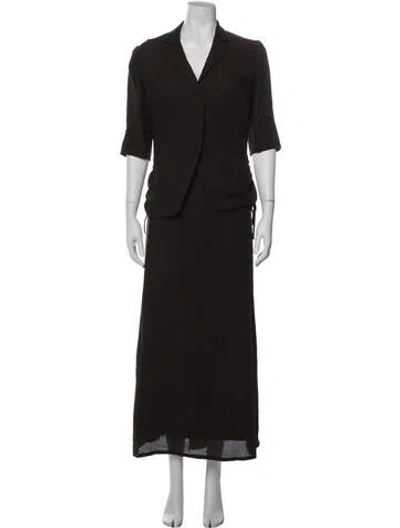 Pre-owned Jean Paul Gaultier Vintage 1990's Skirt Set In Brown