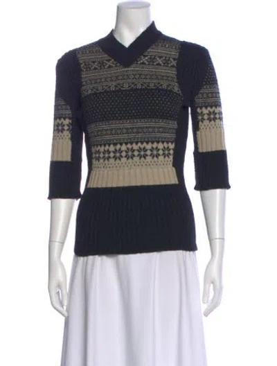 Pre-owned Jean Paul Gaultier Vintage 1990's Sweater In Black