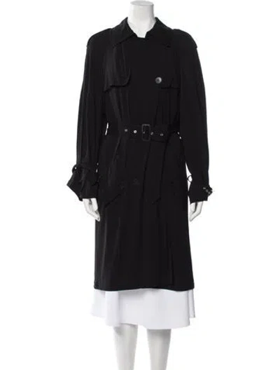 Pre-owned Jean Paul Gaultier Vintage 1990's Trench Coat In Black