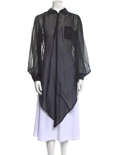 Pre-owned Jean Paul Gaultier Vintage 1990's Tunic In Black