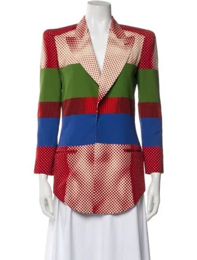 Pre-owned Jean Paul Gaultier Vintage 1996 Blazer In Red