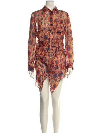 Pre-owned Jean Paul Gaultier Vintage 1997 Bodysuit In Red