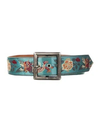 Pre-owned Jean Paul Gaultier Vintage 1999 Belt In Blue