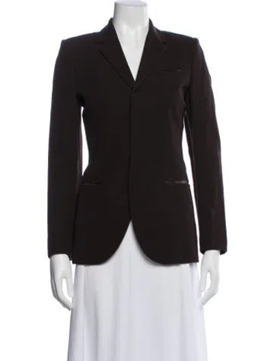 Pre-owned Jean Paul Gaultier Vintage 2000's Blazer In Brown