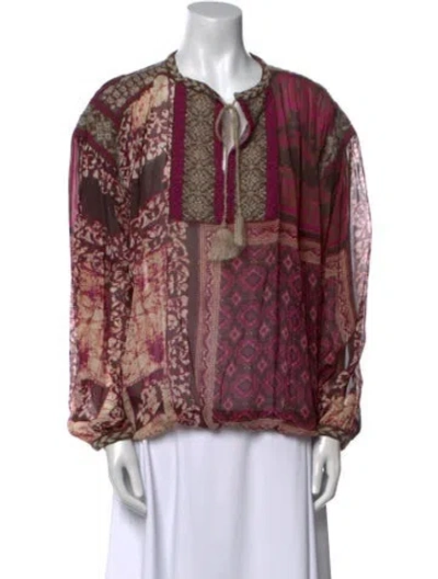 Pre-owned Jean Paul Gaultier Vintage 2000's Blouse In Purple