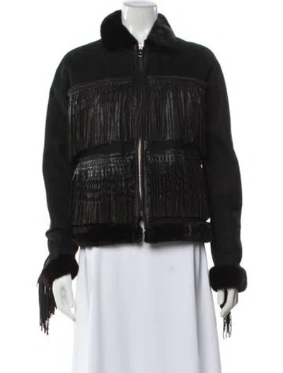Pre-owned Jean Paul Gaultier Vintage 2000's Fur Jacket In Black