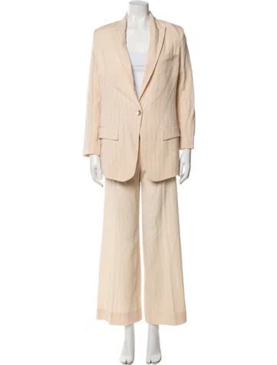 Pre-owned Jean Paul Gaultier Vintage 2000's Pant Set In Neutral