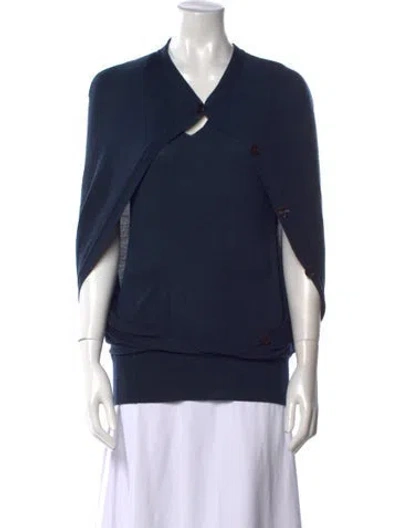 Pre-owned Jean Paul Gaultier Vintage 2000's Sweater In Blue