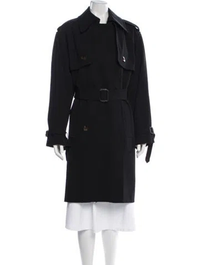 Pre-owned Jean Paul Gaultier Vintage 2000's Trench Coat In Black