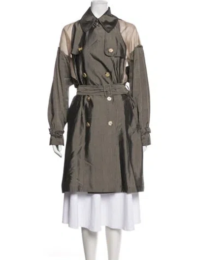 Pre-owned Jean Paul Gaultier Vintage 2000's Trench Coat In Neutrals