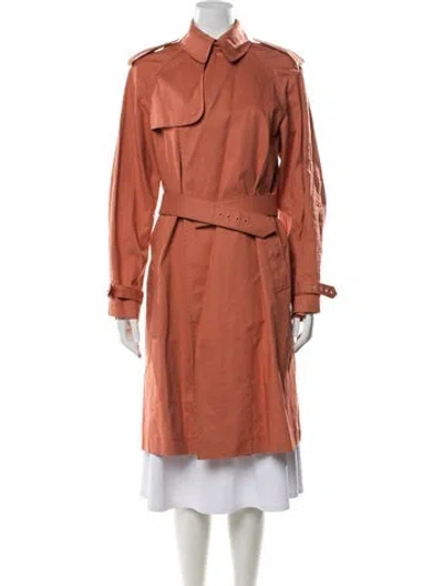 Pre-owned Jean Paul Gaultier Vintage 2000's Trench Coat In Orange
