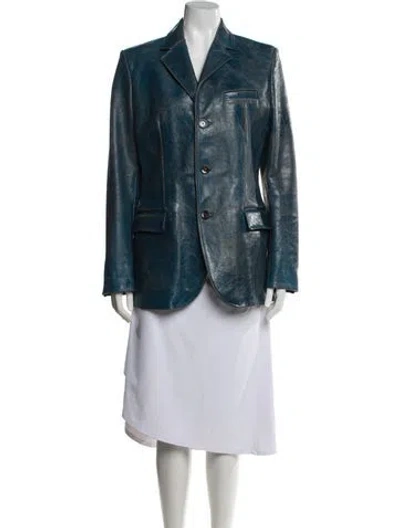 Pre-owned Jean Paul Gaultier Vintage 2001 Blazer In Blue